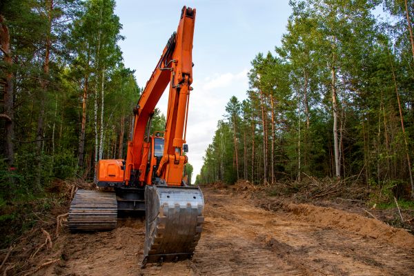 Cost of Backhoe Land Clearing in Lilburn